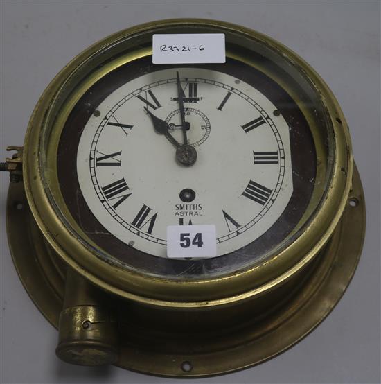 A Smiths bulkhead timepiece